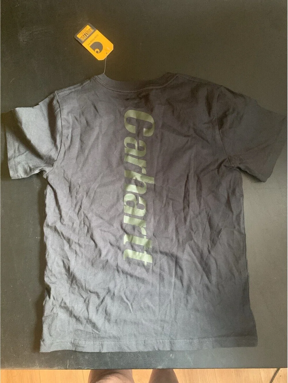Carhartt Youth Short Sleeve NWT Small With Camo Pocket